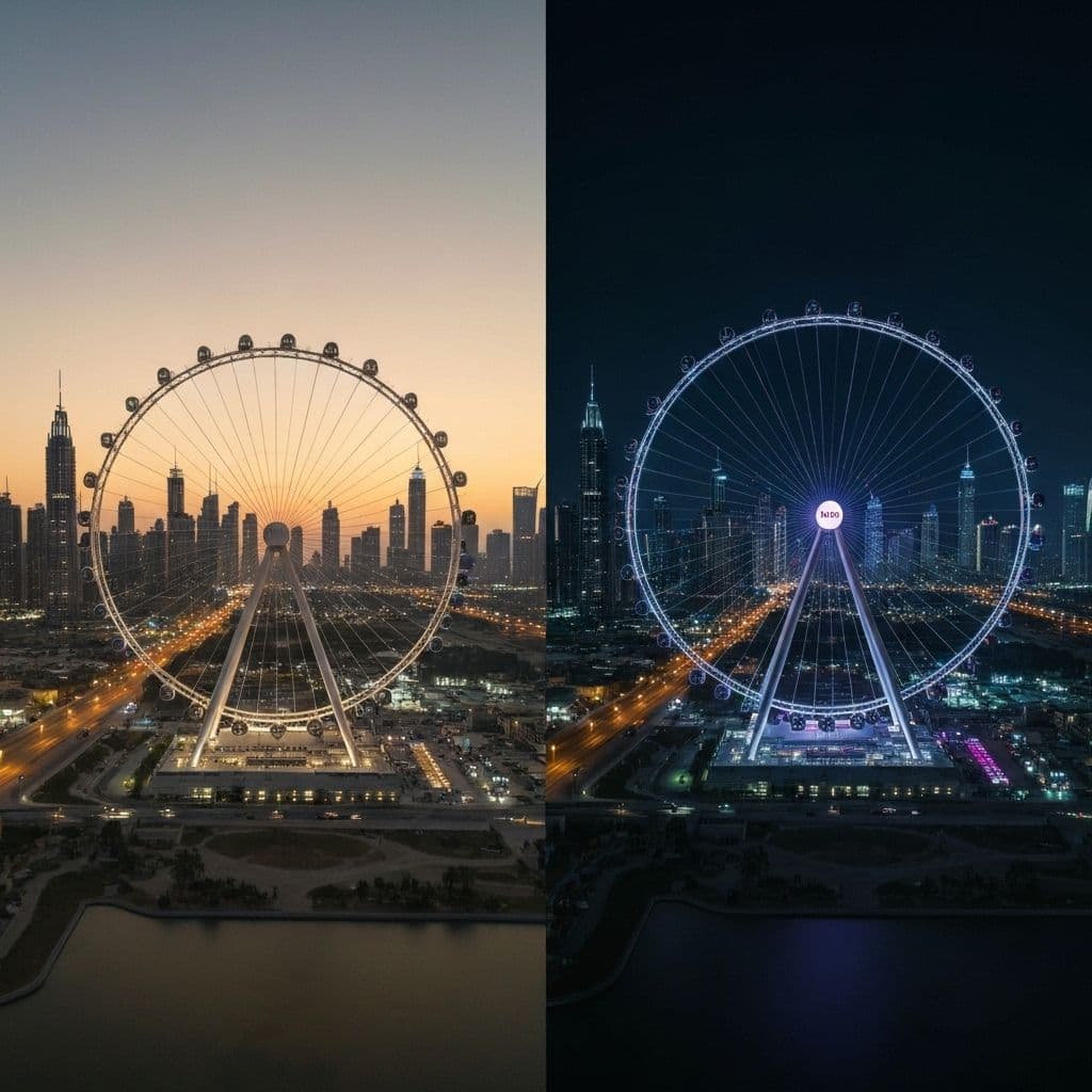 Best Time to Visit AIN Dubai - Sunset vs Night Views