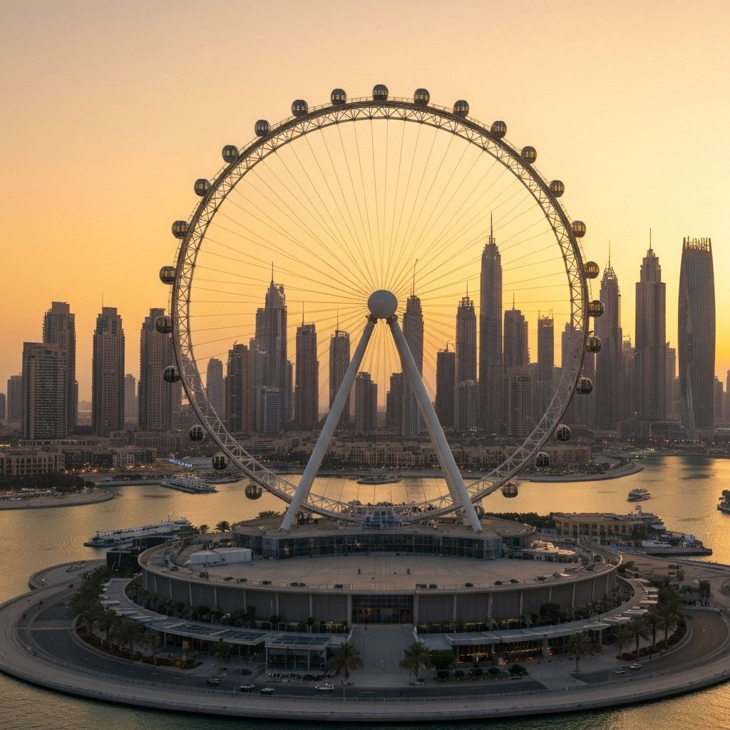 AIN Dubai колесо обозрения